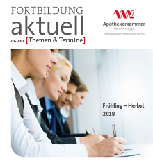 Cover Fortbildung aktuell Themen & Termine Nr. 1-2018