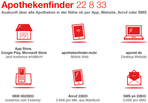 Grafik: Apothekenfinder 22833